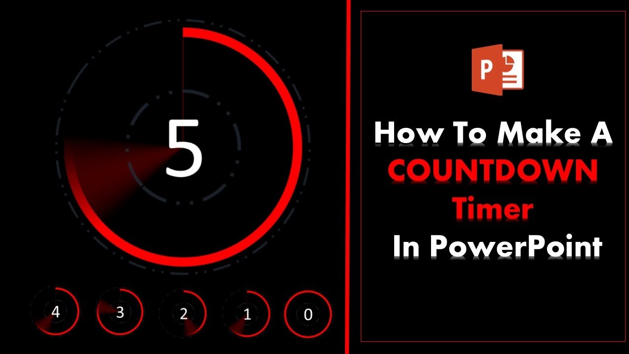 Free Powerpoint Countdown Timer Template Coachpowen